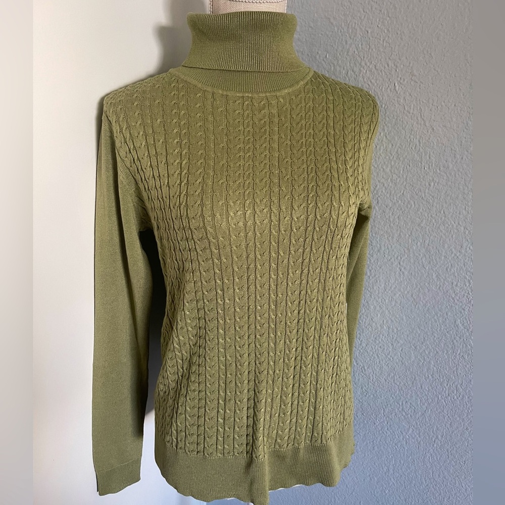 Woman’s Alison + Zoe turtle neck sweater